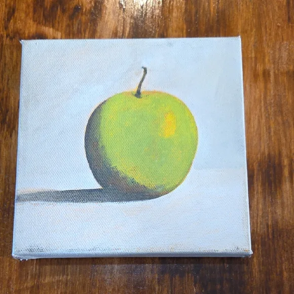 Green Apple Canvas Art - Picture 1 of 1